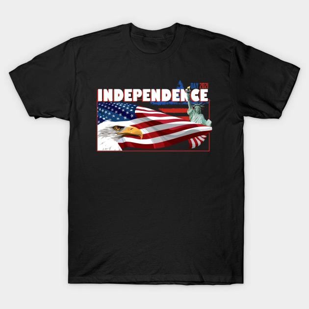 independence day 2021 T-Shirt by Mortensen